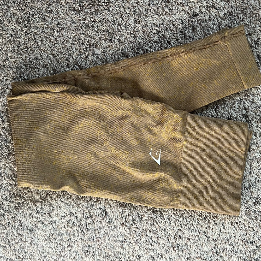 Gymshark Mustard Yellow Leggings